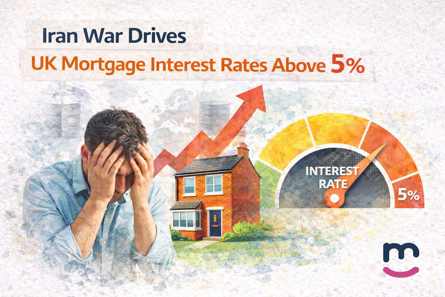 Iran War Drives UK Mortgage Interest Rates Above 5%